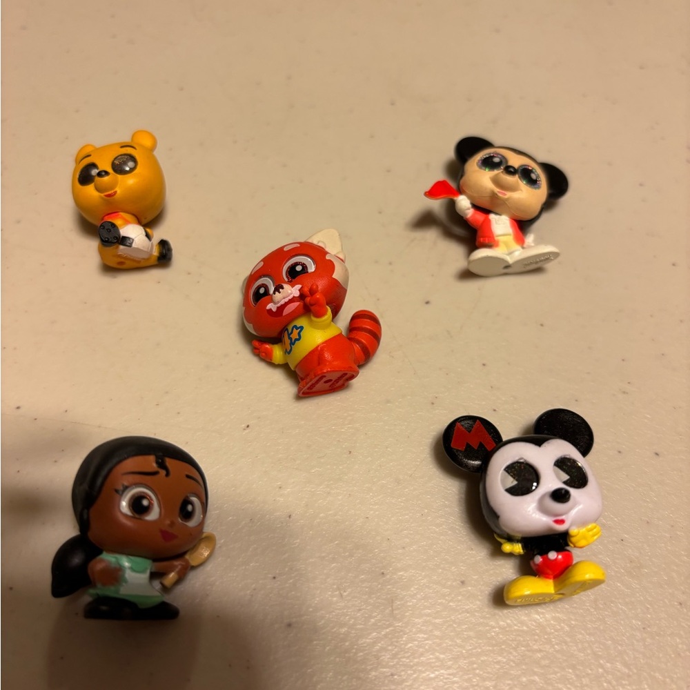 Disney Colorful Character Action Figures - Doorables are all new were opened bag